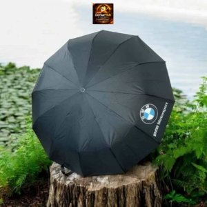BMW Umbrella Black-16 Ribs & 80 bons, Auto-Open/Close Wind Resistant