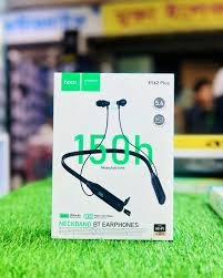 HOCO ES62 Bluetooth 5.3 Magnetic Sports Earphones Upto 120 Hours Battery LIfe Wireless Earbuds Neckband Earphone Waterproof Sport Headset with Microphone TF Card