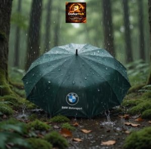 BMW 16 Ribs Umbrella-Green (16K-80 Bones Full auto open & close)