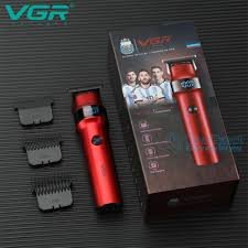 VGR V-987 Rosso Professional Beard and Moustache Trimmer for Men