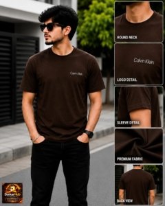 Calvin Klein Premium Cotton T-Shirt-(Premium Imported Style T-Shirt)