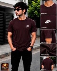 Nike Premium Cotton Half Sleeve T-Shirt-Premium Imported Style T-Shirt