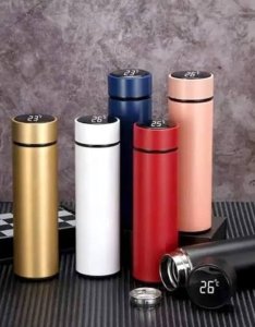 NEW 500ml Smart LED Water Bottle | Stainless Steel Vacuum Insulated Thermos Flask/Bottle | Hot & Cold Smart Bottle with Temperature Display | Travel & Daily Use For Dynamic Fashion